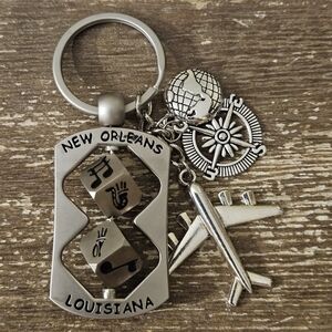 Collectible New Orleans Souvenir Keychain Commemorative Gift